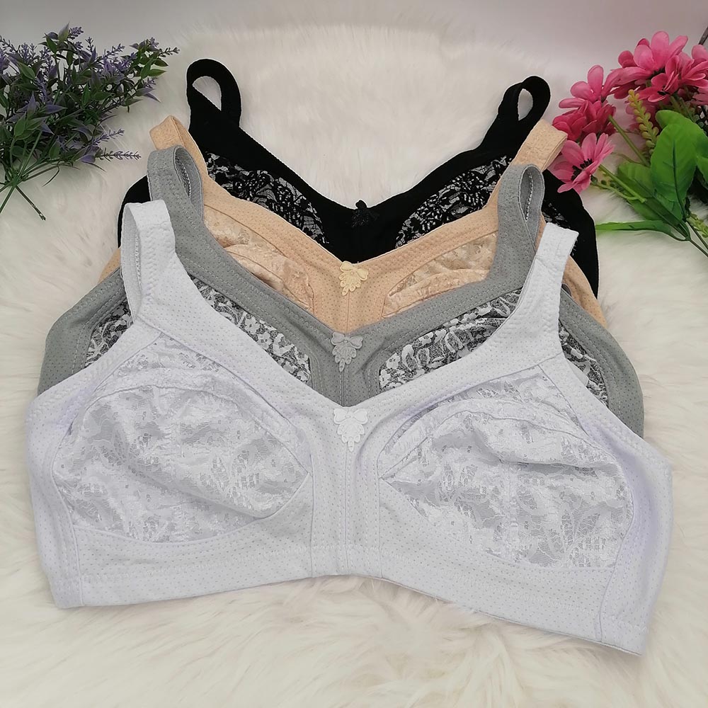 Cotton Bra Everyday - บราผู้หญิง คัพใหญ่ C D E F