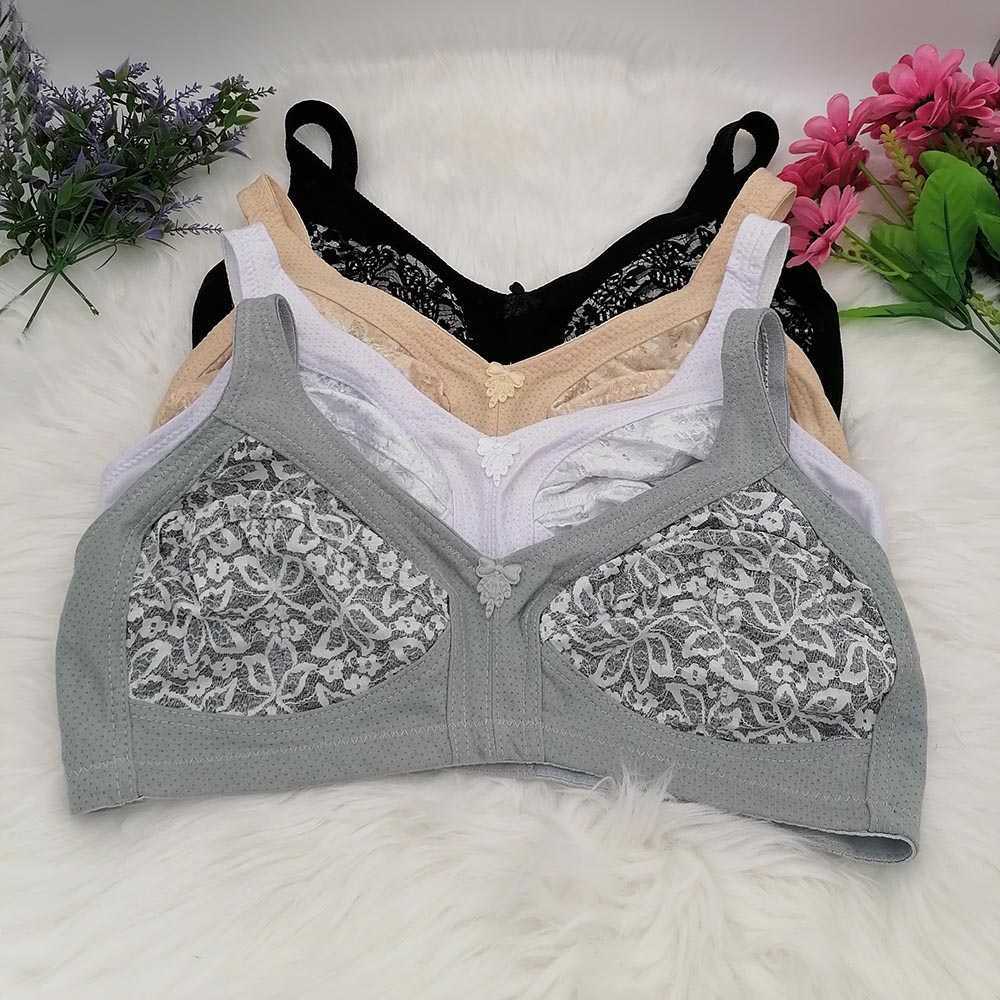 บราผู้หญิง คัพใหญ่ C D E F G ล - Cotton Bra Everyday บทวิจารณ์และราคา