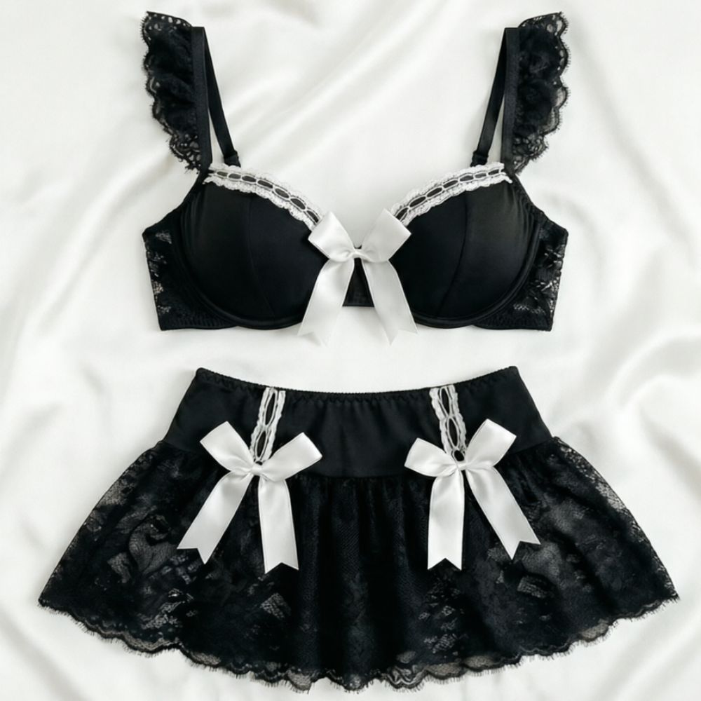 ชุดนอนเซ็กซี่แบบเปิดไหล่ ดีไซน - Sheer Bra Lace บทวิจารณ์และราคา