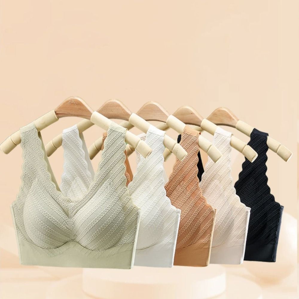 บราลูกไม้ไร้รอยต่อ สายกว้าง ดี - Sheer Bra Lace บทวิจารณ์และราคา