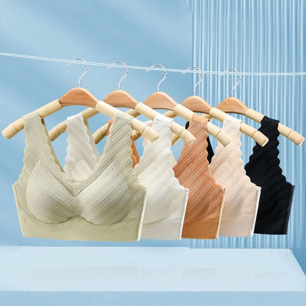 บราลูกไม้ไร้รอยต่อ สายกว้าง ดี - Sheer Bra Lace บทวิจารณ์และราคา