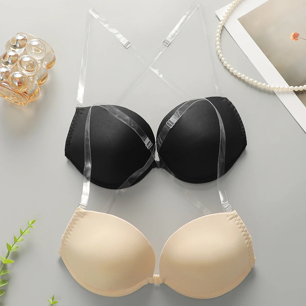 ปิดด้านหน้าเปลือย Push Up Bra  - Convertible Bra Multiway บทวิจารณ์และราคา