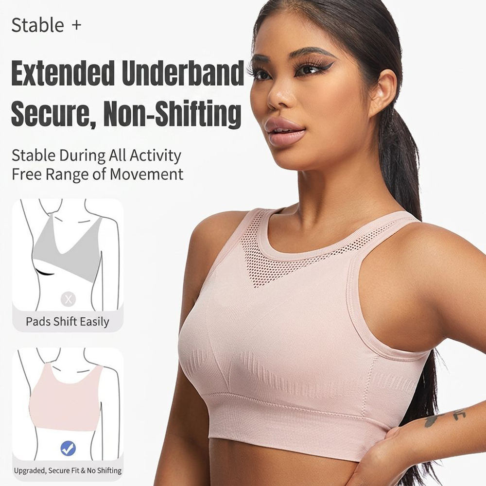 เสื้อชั้นในกีฬาไร้ตะเข็บสำหรับ - T Shirt Bra Seamless บทวิจารณ์และราคา