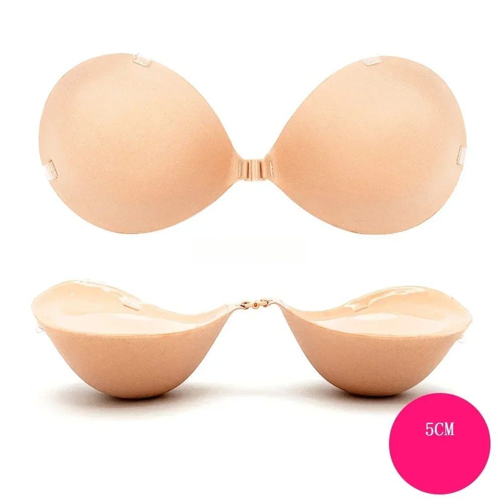 บราซิลิโคนแบบดันทรง 5 ซม./6 ซม - Backless Bra Sticky บทวิจารณ์และราคา