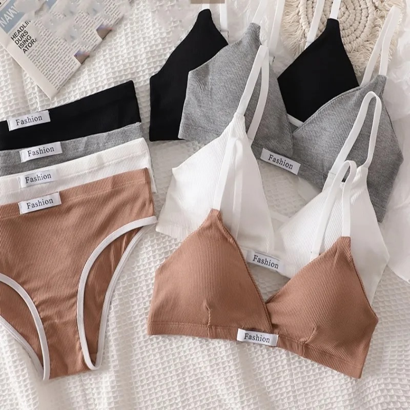 ผ้าฝ้ายผู้หญิงชุดเซ็กซี่ต่ําเอ - Cotton Bra Everyday บทวิจารณ์และราคา